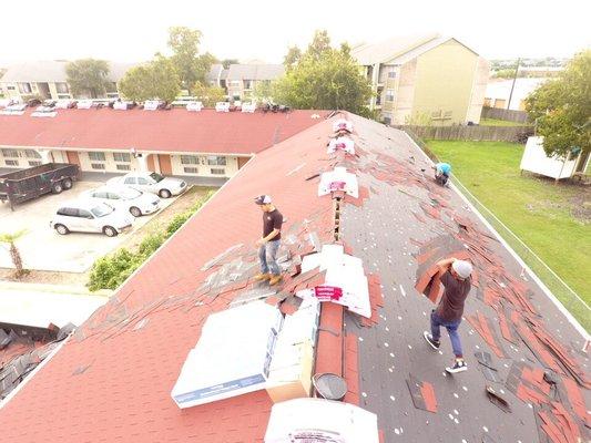 Hotel Roof Replacement.