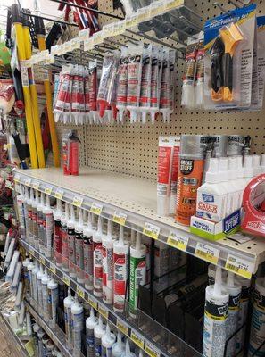 Caulks, Adhesives