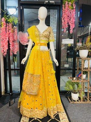 Yellow Lehenga