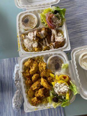 Chicken Shawarma Plate