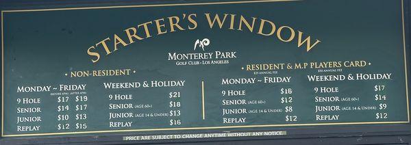 Monterey Park Golf Club