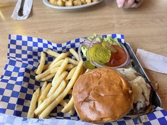 The Best Damn Burger in Town... That's the name of it!