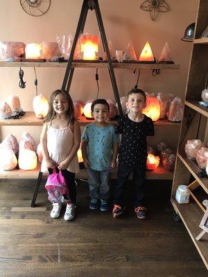 Salt lamps are good for people of all ages