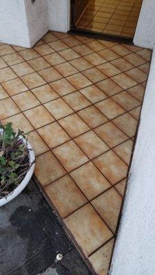 Outside Tile and Grout Cleaning