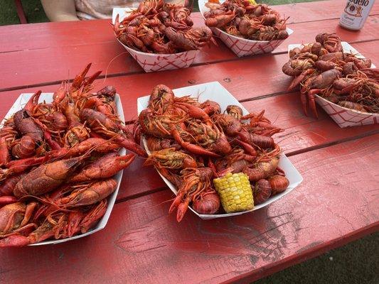 Crawfish boil event