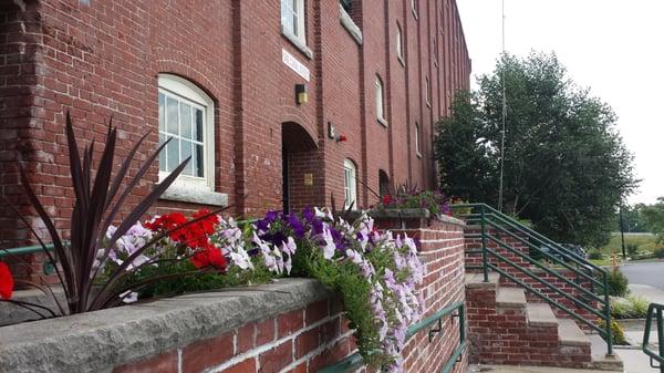 One Canal Street is beautifully landscaped. 