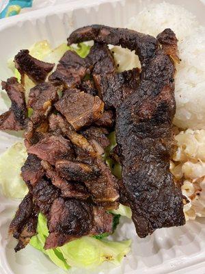 Kalbi short ribs so burn and over cook!