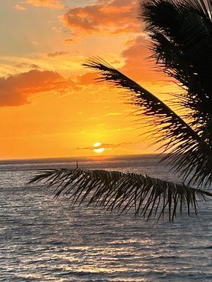 Sunset from lani of Kamaole Nalu 506