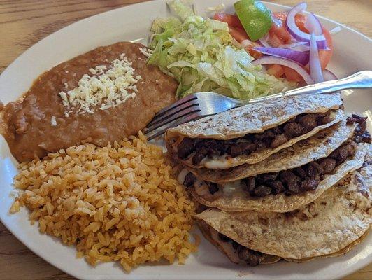 Quesadillas con carne