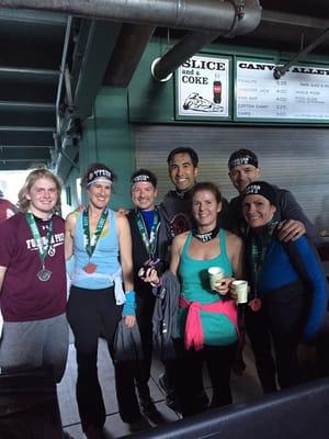 The 2015 Spartan Sprint Fenway Team (after)