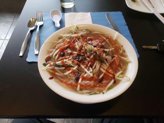 Spicy beef pho