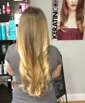 Balayage looks beautiful on long hair. By Mariya in Infinite beauty