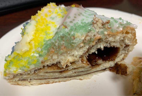 Cinnamon king cake