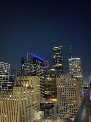 Rooftop view