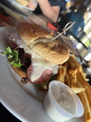 Pastrami Hamburger