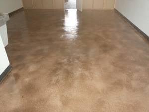 Concrete floor seal