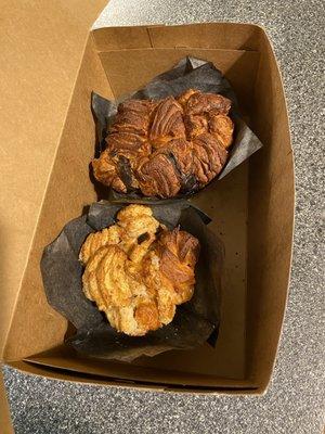 Cardamom Monkey Bread...the one at the top was huge and burnt, that one on the bottom was half the size, but baked properly.