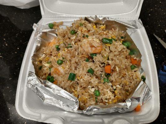 Pineapple shrimp fried rice