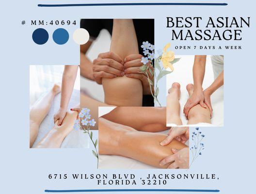 Proud Asian Spa located in Jacksonville, Florida !