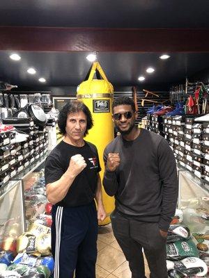 Usher and Master Sayed @fightfactory since 2018!