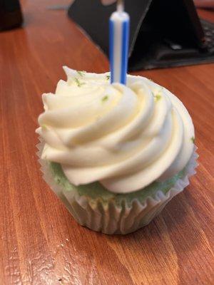 Key Lime cupcake