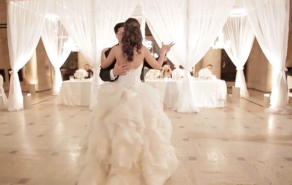 Asian Art Museum Wedding, Enhanced Lighting provided drapery and lighting design