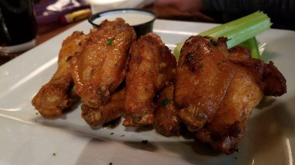 Garlic butter wings