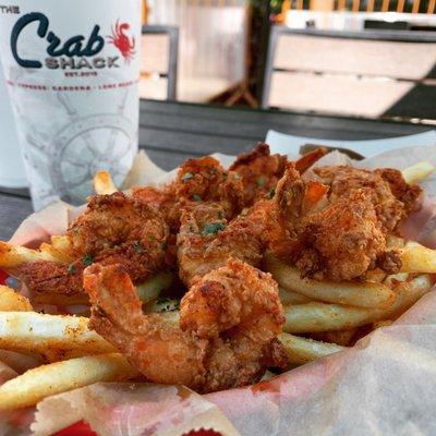 Say hello on a day like today Say it every time you move  Cajun Shrimp & Fries from #TheCrabShack