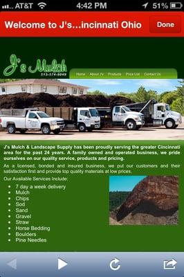 J's Mulch & Landscape Supply