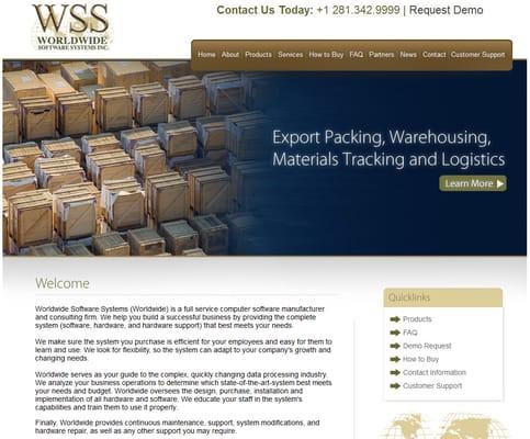 New website for World Wide Software Systems.