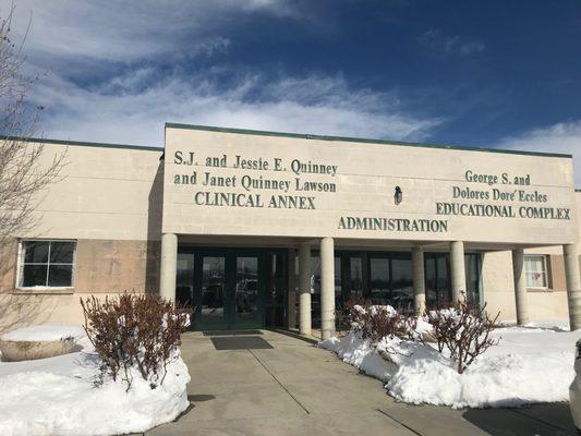 The outpatient counseling offices are located inside of the Clinical Annex/Administration building.