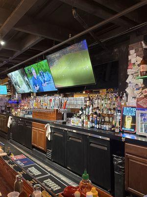 Bar with huge selection