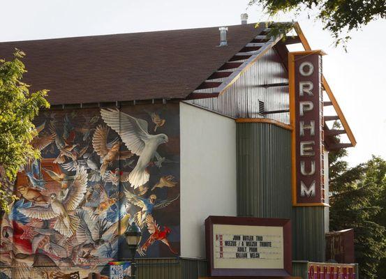 Exterior shot of Orpheum Theater Flagstaff during the day