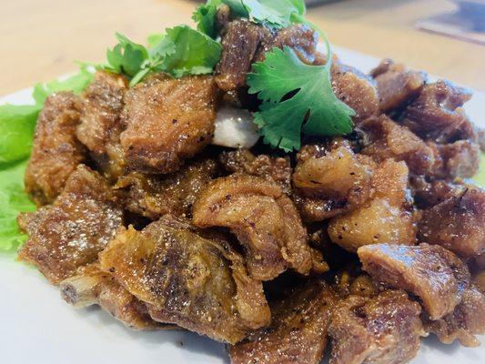 Garlic Crispy Ribs