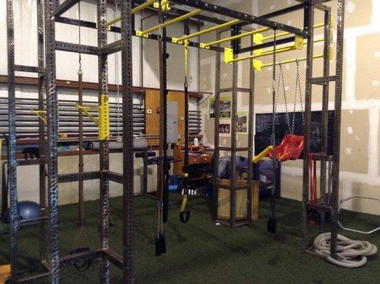 FitCage with TRX Suspension Trainers