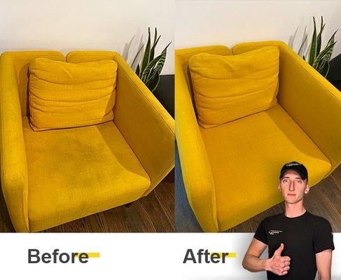 cleaning armchairs in new york