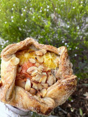 Orange and almond galette (seasonal)