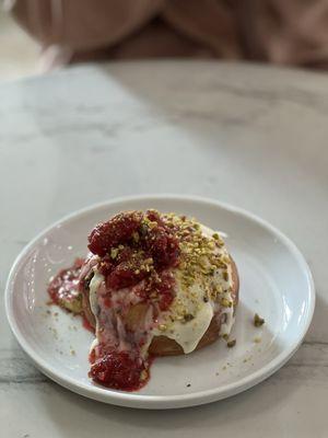 Raspberry pistachio