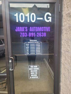 1010 Canons Ct Unit G. Woodbridge Va 22191 Full service Automotive Repairs.