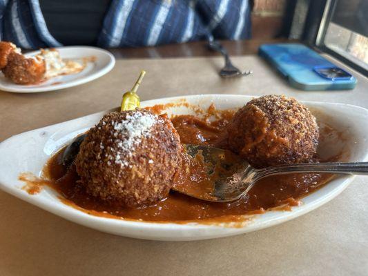 ARANCINI BALLS