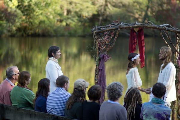 Intimate Lake Wedding