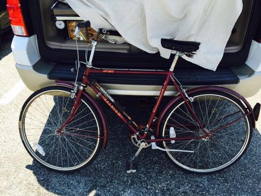 Raleigh bike, only $12.50!