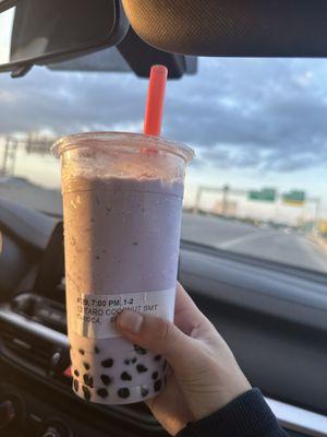 Taro Coconut smoothie with Splenda