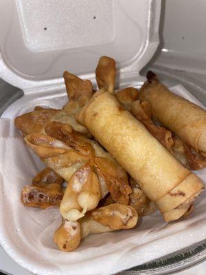 Crab Rangoon & Spring Roll