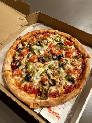 Veggies Twist Pizza