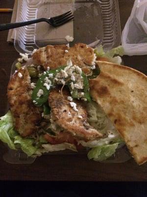 Greek chicken salad