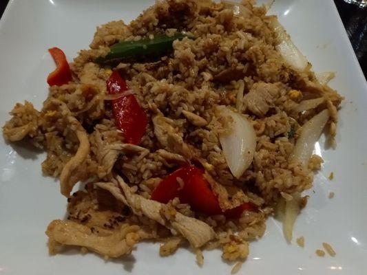 Basil Fried Rice with chicken