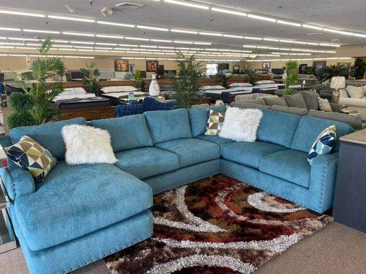 Fully customizable sectional comes in hundreds of styles, choose one that best suites you!