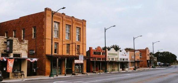 Historic Downtown Buda Texas - Main Street