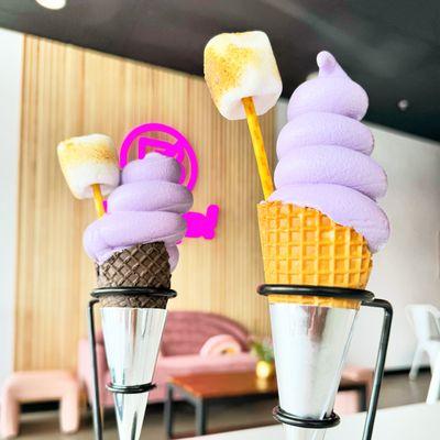 Ube ice cream